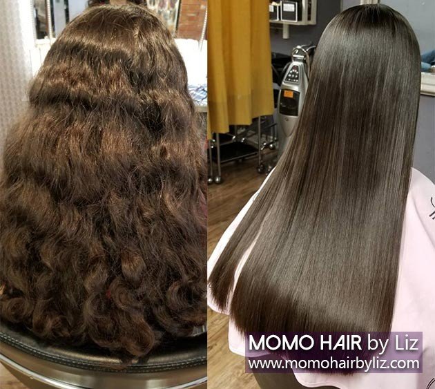 Best Japanese hair straightening photos | MOMO HAIR by Liz - Toronto